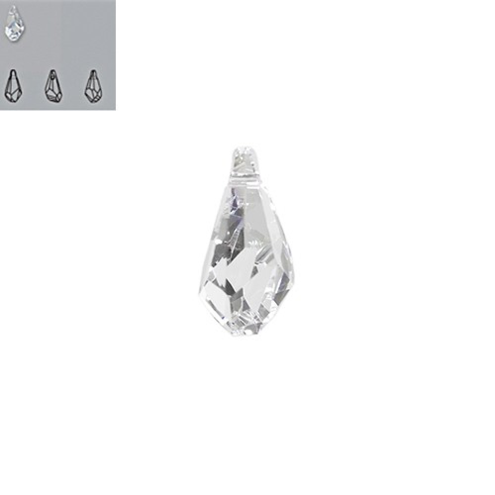 eiland Beschuldiging Wreed 13mm 6015 Swarovski Crystal Polygon Top Drilled Briolette Drop