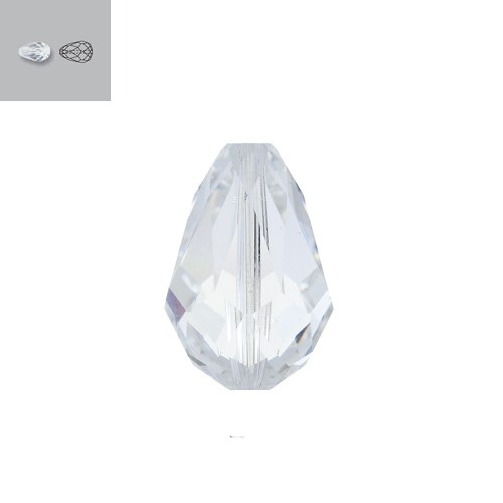 10.5x7mm 5500 Swarovski Crystal Teardrop Pendant