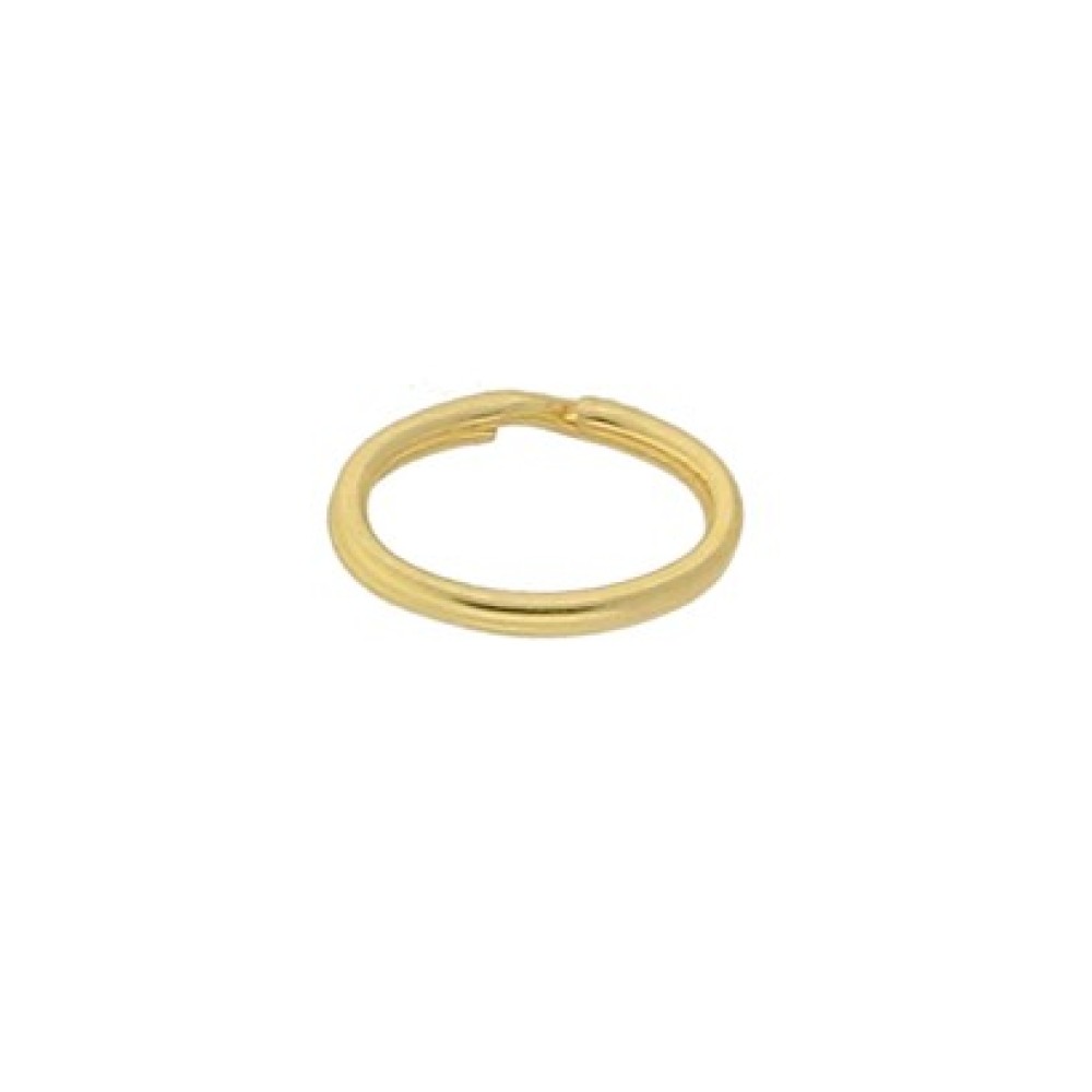 14K Gold Split Ring